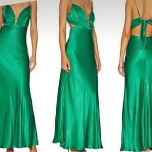 Bardot Karlotta Satin Slip Maxi